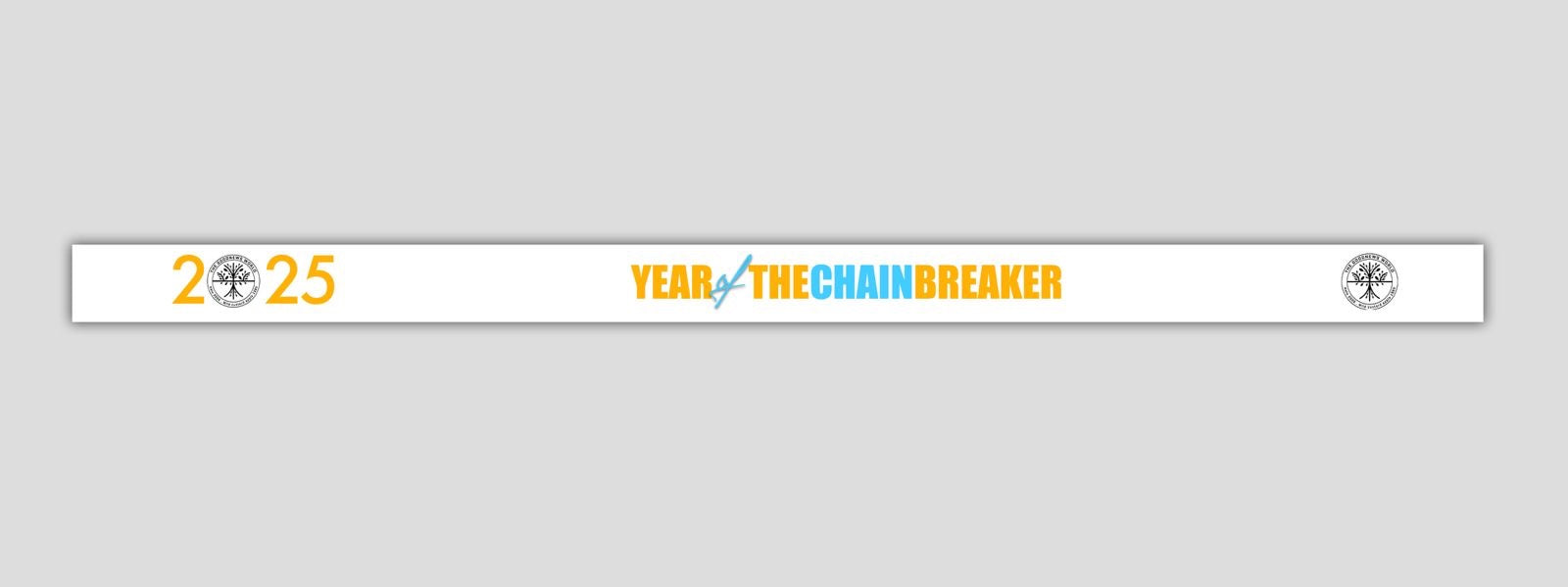 Year of the Chain Breaker Wristband Token (Kids)