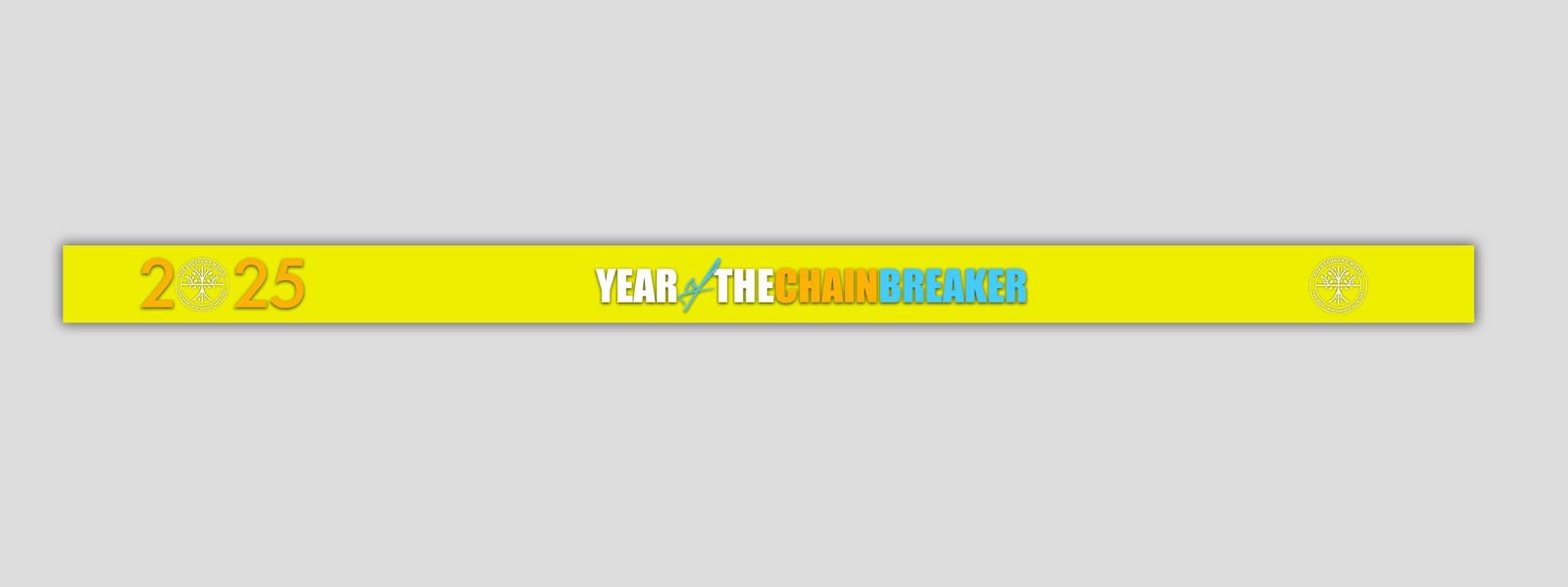 Year of the Chain Breaker Wristband Token (Kids)