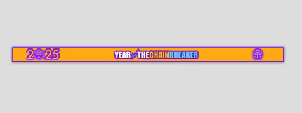 Year of the Chain Breaker Wristband Token (Kids)